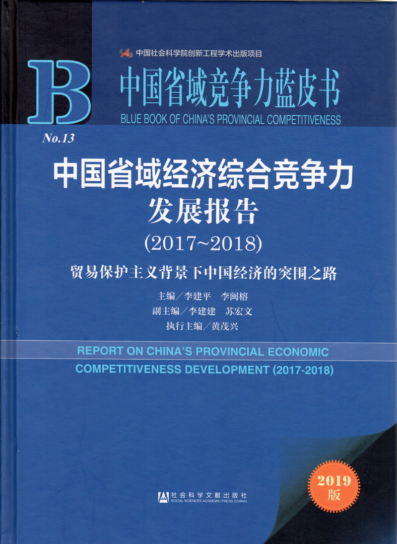 播放大陆童年美女正在操逼中国省域经济综合竞争力发展报告（2017-2018）